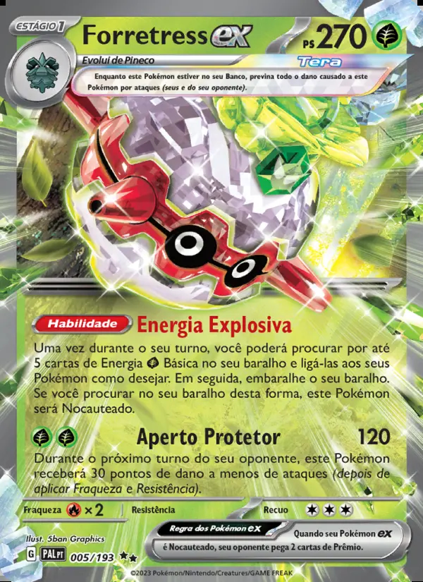 Image of the card Forretress ex