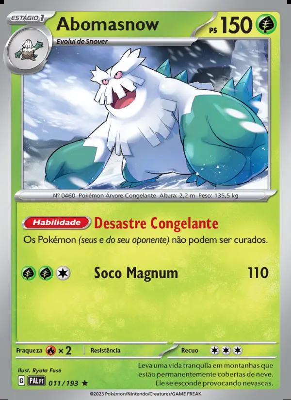 Image of the card Abomasnow