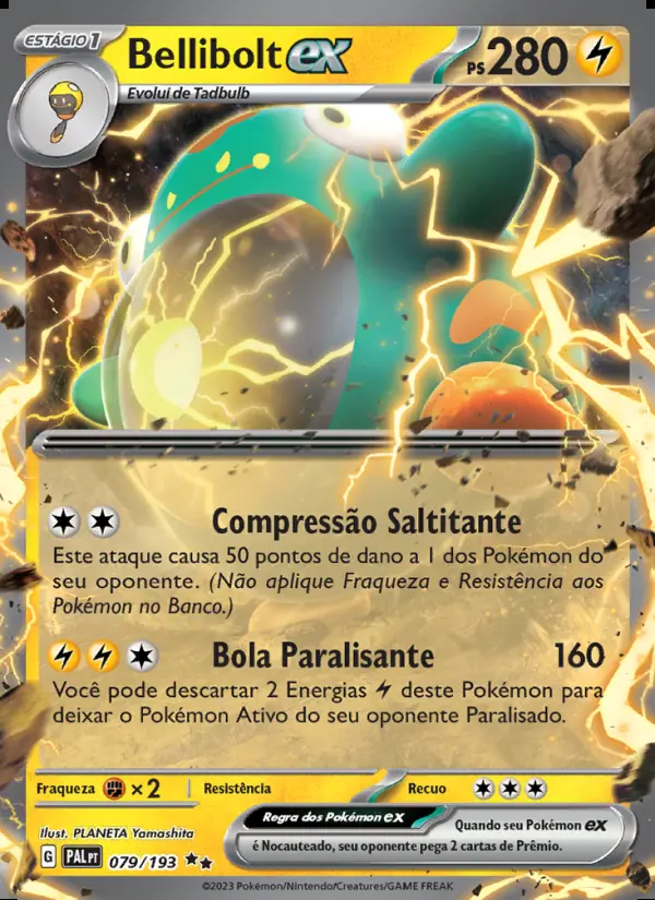 Image of the card Bellibolt ex