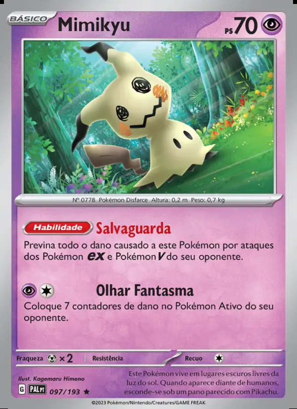 Image of the card Mimikyu