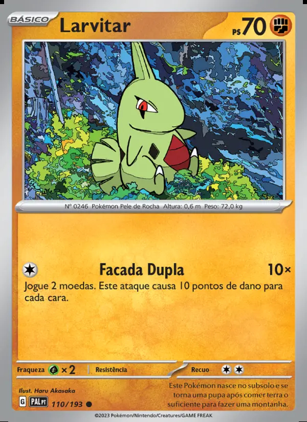 Image of the card Larvitar