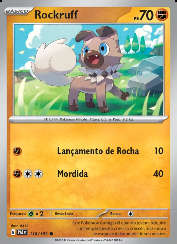 Image of the card Rockruff