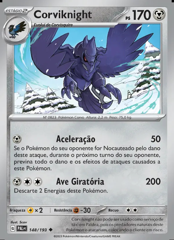 Image of the card Corviknight