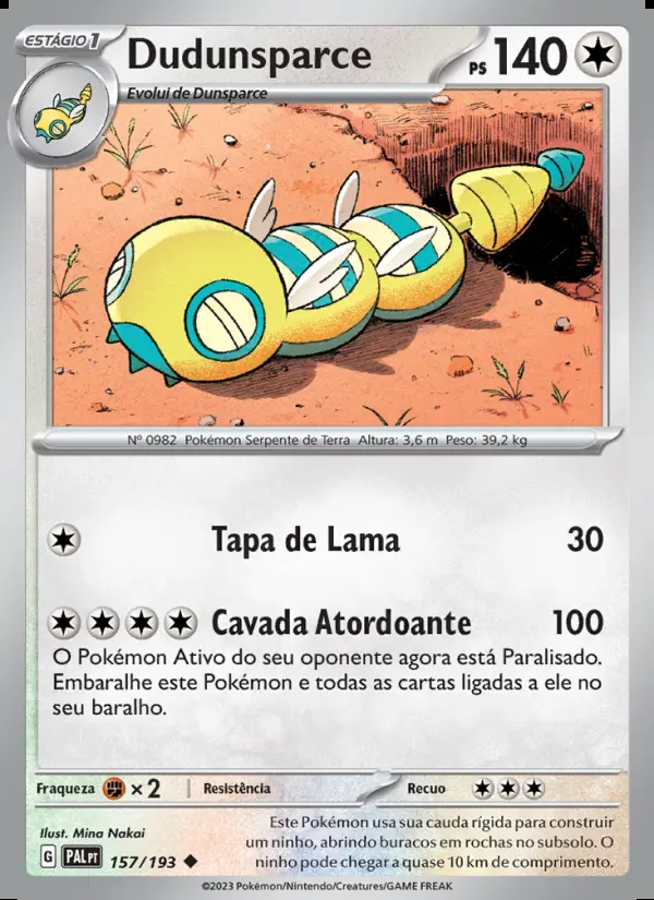 Image of the card Dudunsparce