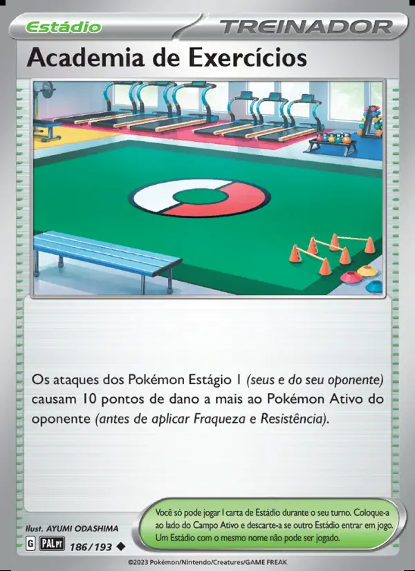 Image of the card Academia de Exercícios