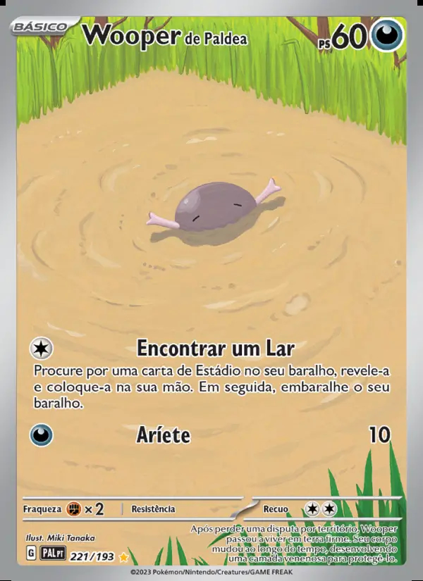 Image of the card Wooper de Paldea