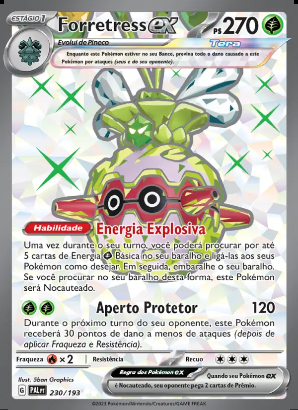 Image of the card Forretress ex