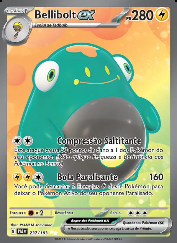 Image of the card Bellibolt ex