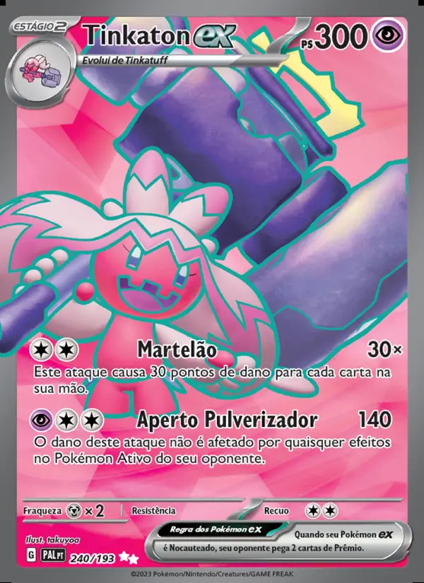 Image of the card Tinkaton ex