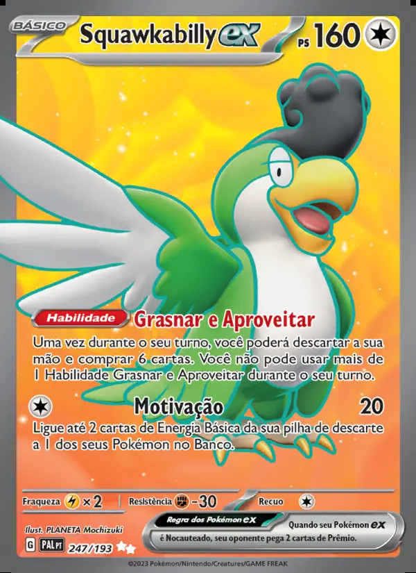 Image of the card Squawkabilly ex