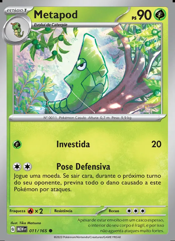 Image of the card Metapod