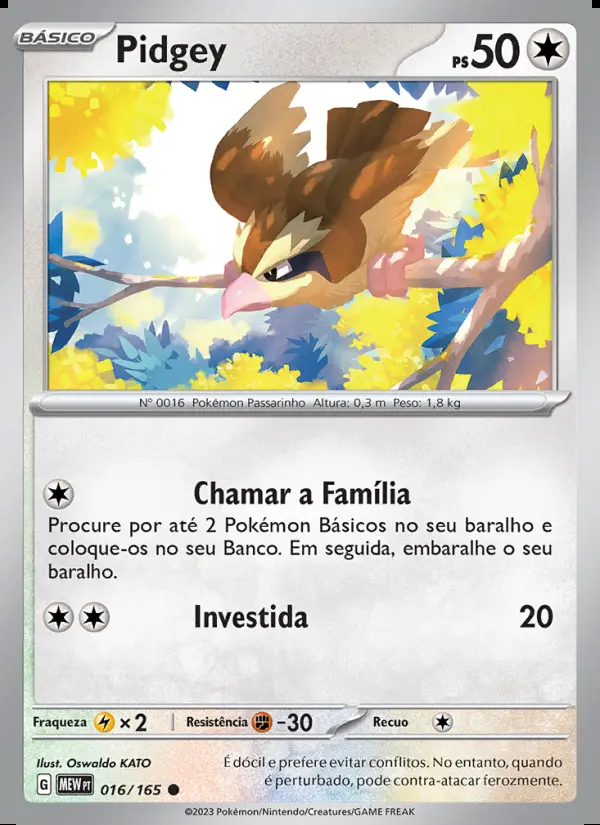 Image of the card Pidgey