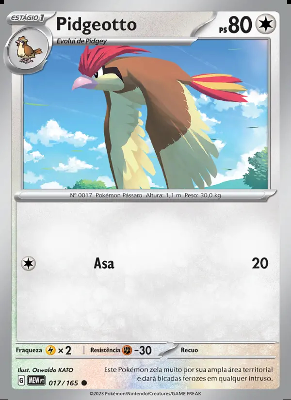 Image of the card Pidgeotto