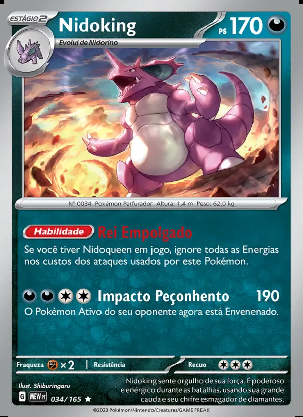 Image of the card Nidoking