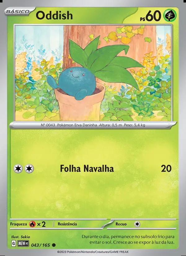 Image of the card Oddish