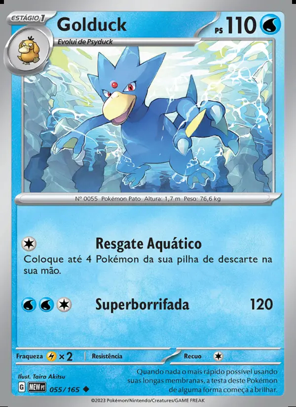 Image of the card Golduck