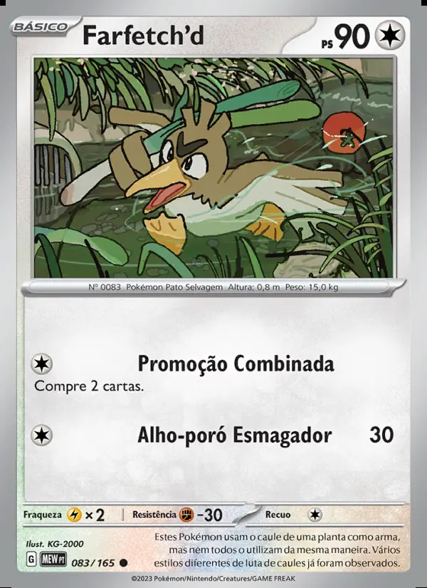 Image of the card Farfetch'd