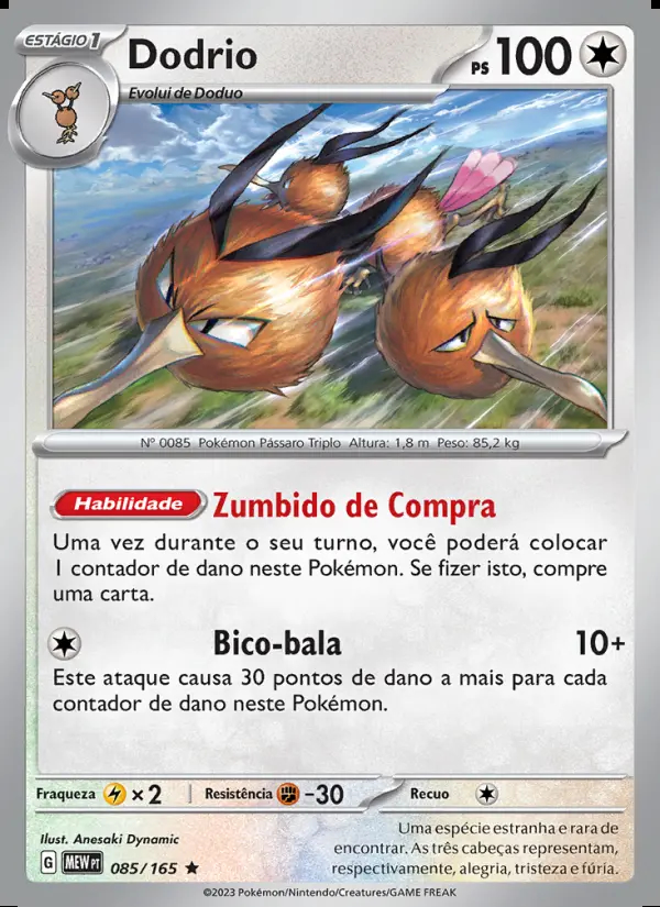 Image of the card Dodrio