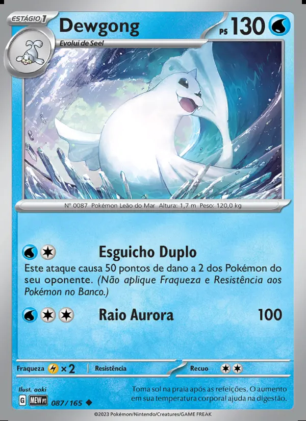 Image of the card Dewgong