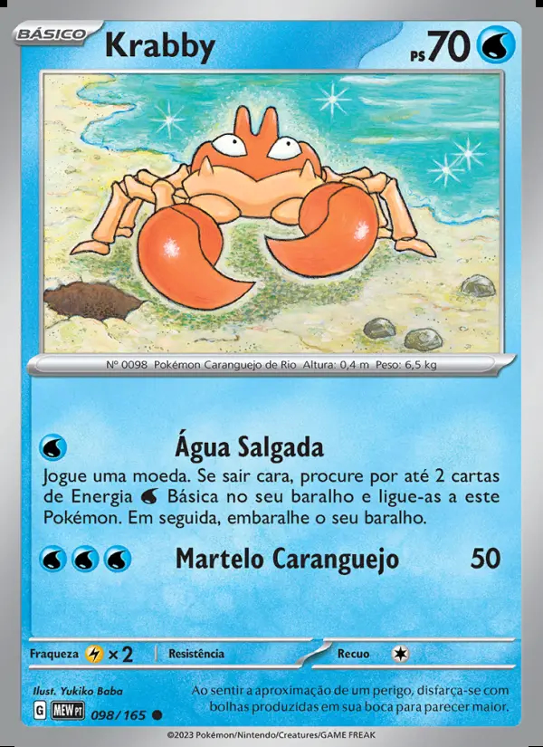 Image of the card Krabby