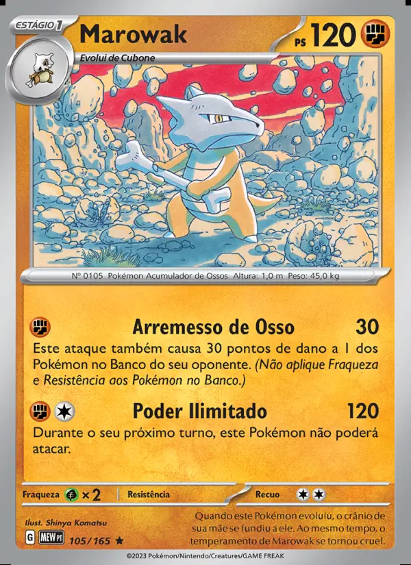 Image of the card Marowak