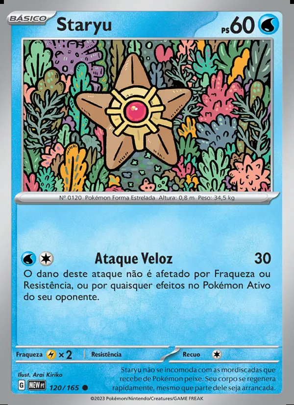 Image of the card Staryu