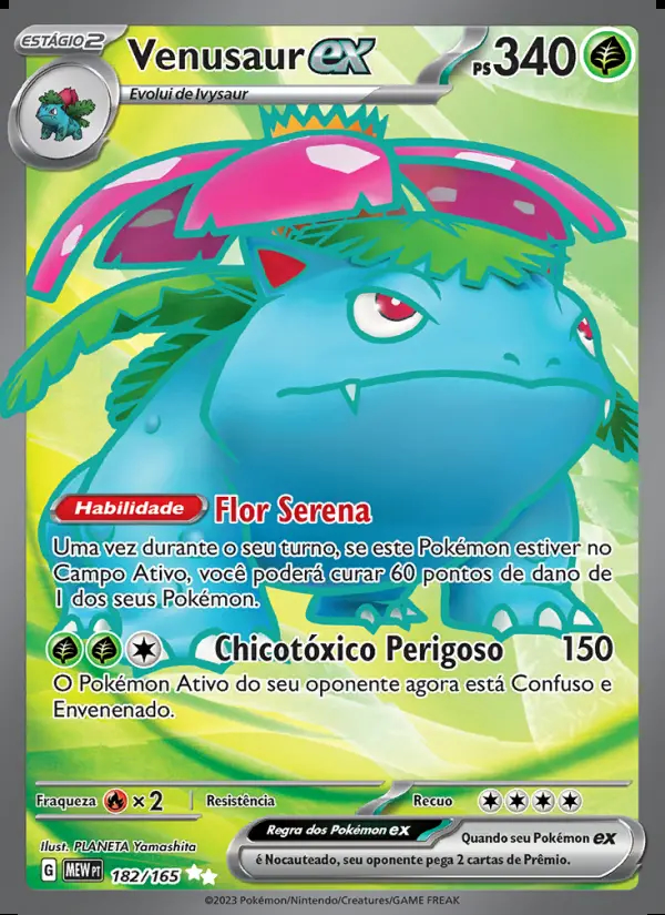 Image of the card Venusaur ex