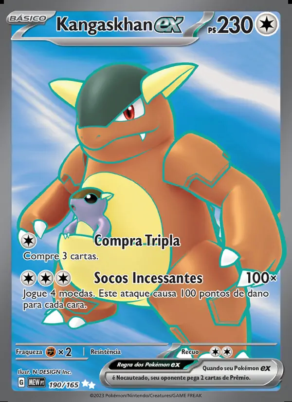 Image of the card Kangaskhan ex