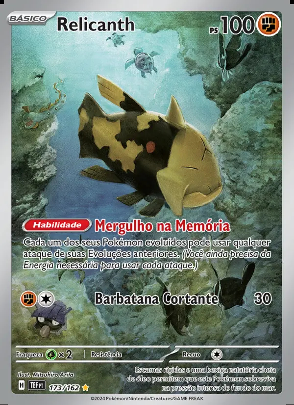 Image of the card Relicanth