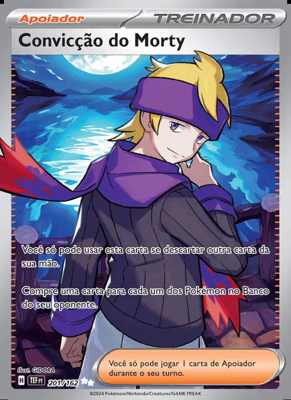 Image of the card Convicção do Morty