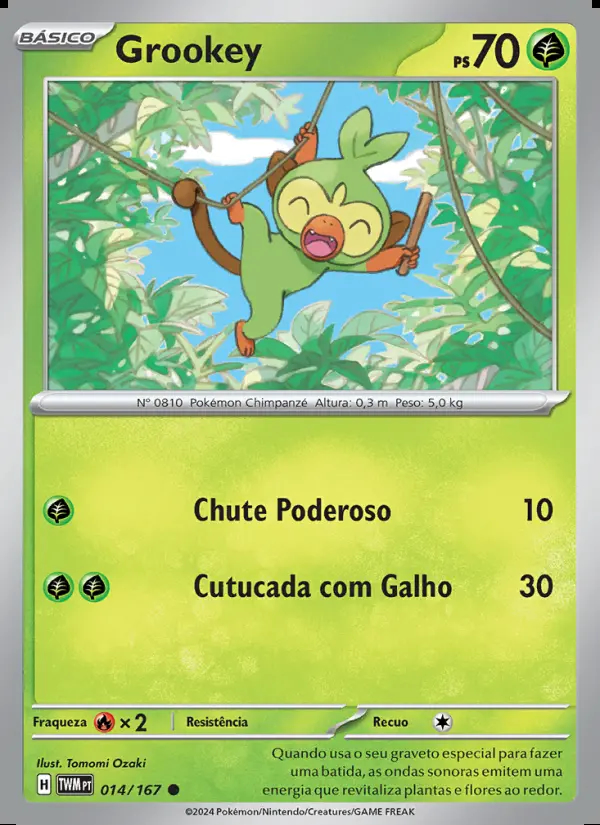 Image of the card Grookey