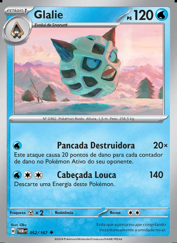 Image of the card Glalie