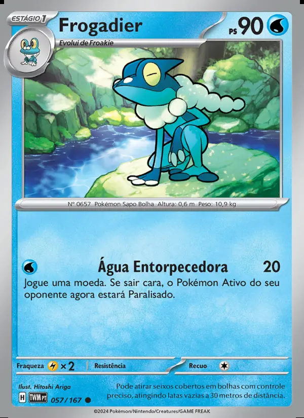 Image of the card Frogadier