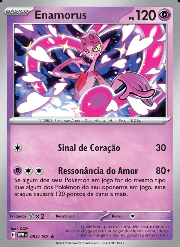 Image of the card Enamorus