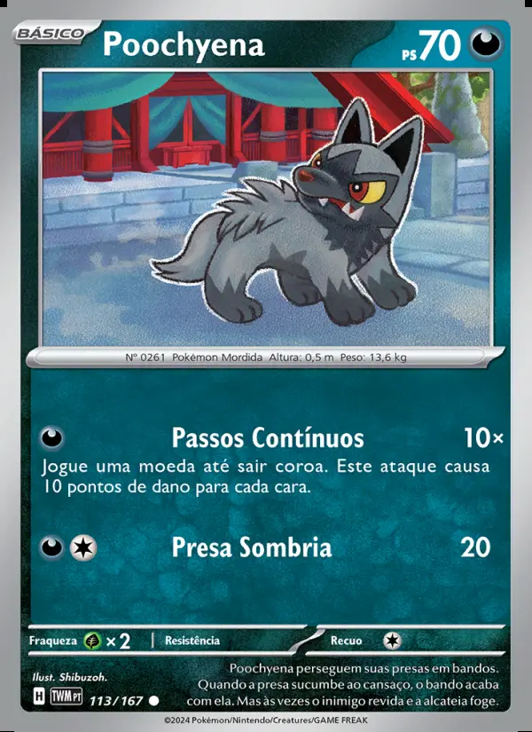 Image of the card Poochyena