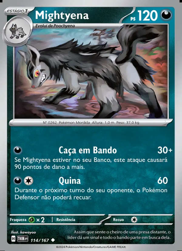 Image of the card Mightyena