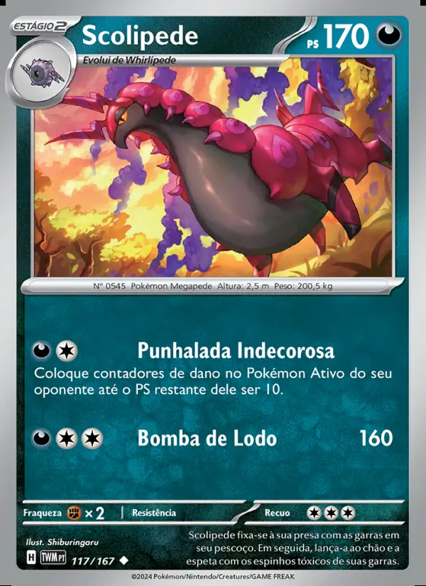 Image of the card Scolipede