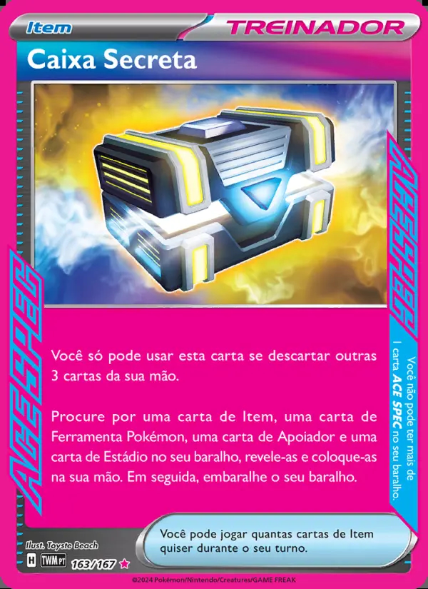 Image of the card Caixa Secreta