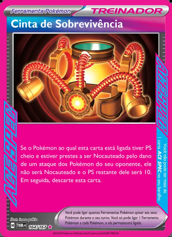 Image of the card Cinta de Sobrevivência