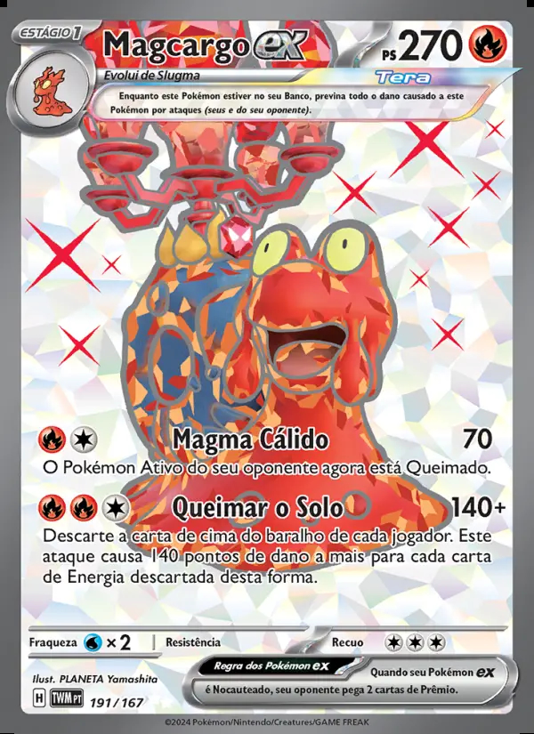 Image of the card Magcargo ex