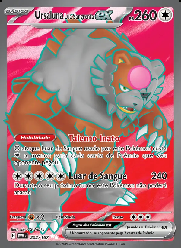 Image of the card Ursaluna Lua Sangrenta ex