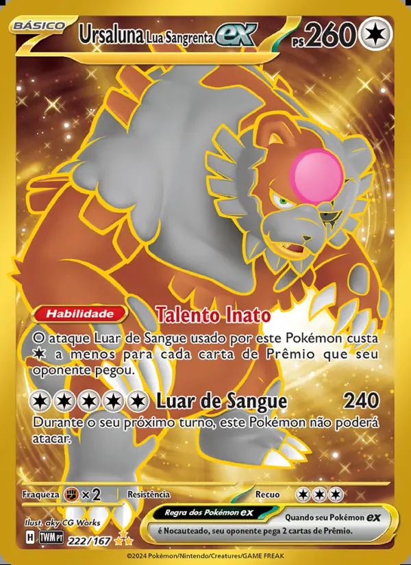 Image of the card Ursaluna Lua Sangrenta ex