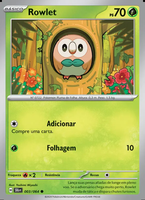 Image of the card Rowlet