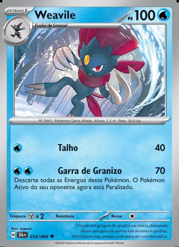 Image of the card Weavile