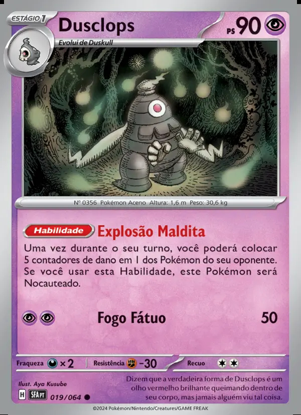 Image of the card Dusclops