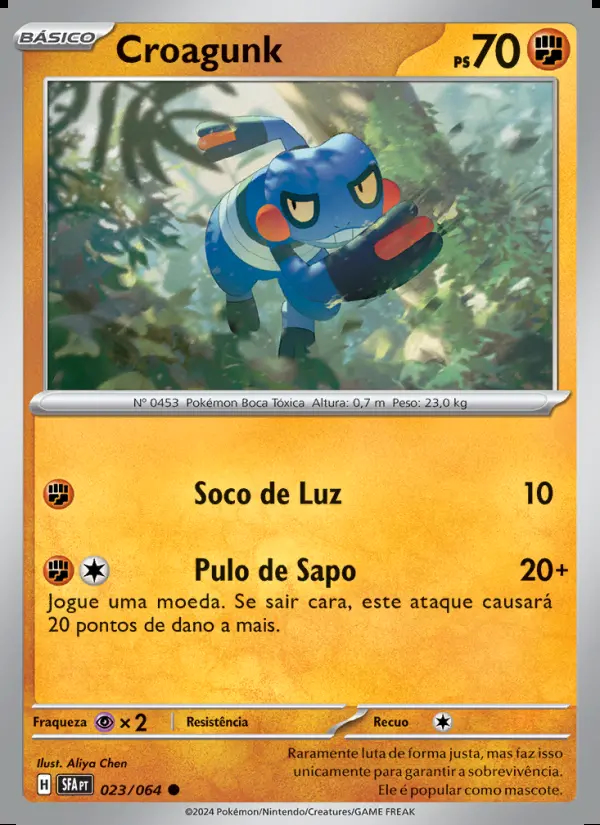 Image of the card Croagunk