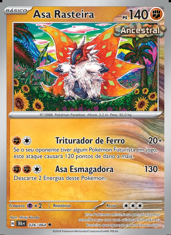 Image of the card Asa Rasteira