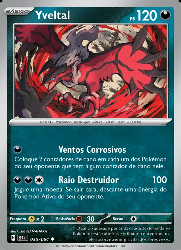 Image of the card Yveltal