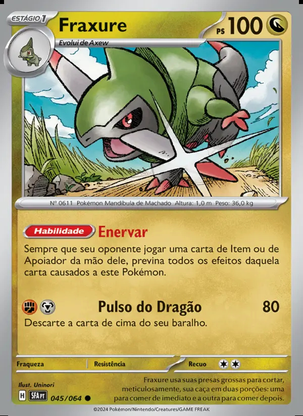 Image of the card Fraxure