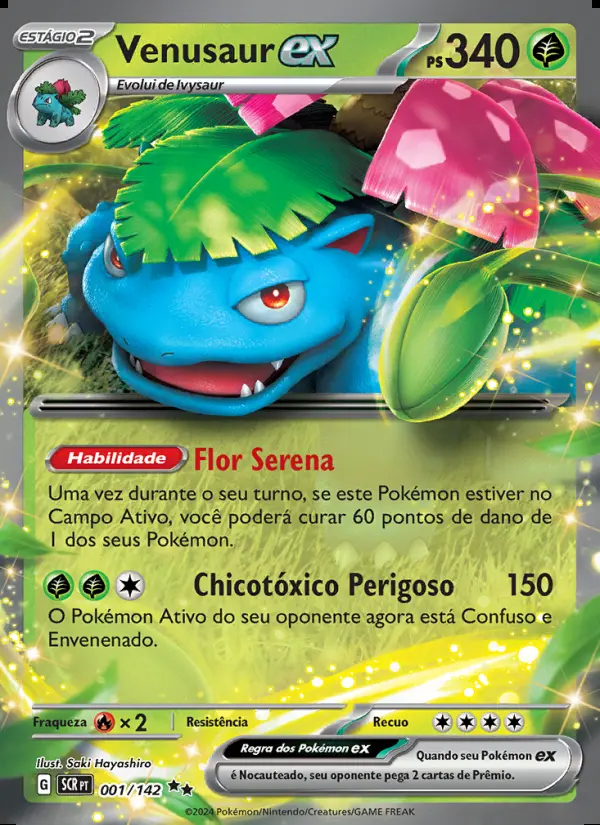 Image of the card Venusaur ex